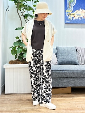msatoさん（レディース・155cm）の春コーディネート