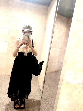 「miu miu（ミュウミュウ）のアイテム」を使った、naさん（レディース・164cm）の夏コーディネート