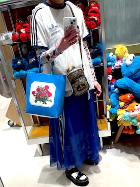 「BEAMS（ビームス）のアイテム」を使った、nyamnyam793nさん（レディース・162cm）の春コーディネート