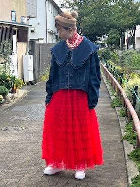 「SOLLON.（ソルロン）のアイテム」を使った、Nagisaさん（レディース・162cm）の秋コーディネート