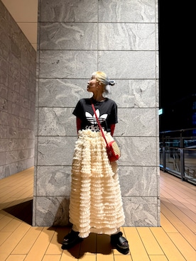 「Dr. Martens（ドクターマーチン）のアイテム」を使った、nyamnyam793nさん（レディース・162cm）の春コーディネート