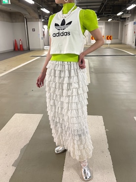 「SOLLON.（ソルロン）のアイテム」を使った、nyamnyam793nさん（レディース・162cm）の春コーディネート