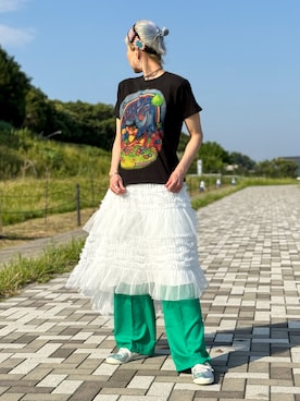 「SOLLON.（ソルロン）のアイテム」を使った、nyamnyam793n さん（レディース・162cm）の夏コーディネート
