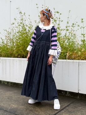 「Casselini（キャセリーニ）のアイテム」を使った、nyamnyam793n さん（レディース・162cm）の秋コーディネート