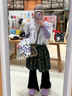 「Casselini（キャセリーニ）のアイテム」を使った、nyamnyam793nさん（レディース・162cm）の春コーディネート