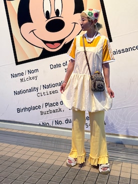 「GUCCI（グッチ）のアイテム」を使った、nyamnyam793n さん（レディース・162cm）の夏コーディネート