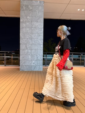 「Dr. Martens（ドクターマーチン）のアイテム」を使った、nyamnyam793nさん（レディース・162cm）の春コーディネート