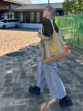 「ドクターマーチン」｜nyamnyam793n さん（レディース・162cm）の夏コーディネート