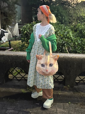 「adidas(アディダス)のアイテム(サンダル)」を使った、nyamnyam793n さん(レディース・162cm)の夏コーディネート