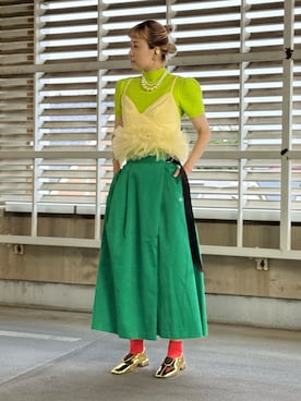 「SANSeLF（サンセルフ）のアイテム」を使った、nyamnyam793n さん（レディース・162cm）の秋コーディネート