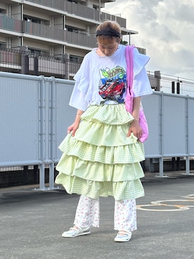 「CITEN（シテン）のアイテム」を使った、nyamnyam793n さん（レディース・162cm）の夏コーディネート