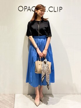 もんちゃんさん（レディース・167cm）の夏コーディネート