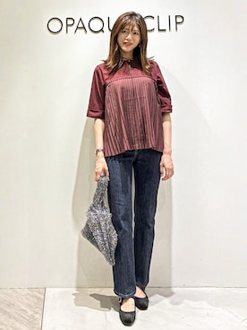 もんちゃんさん（レディース・167cm）の秋コーディネート