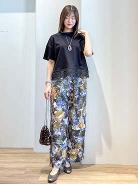 もんちゃんさん(レディース・167cm)の夏コーディネート