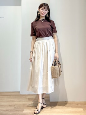 もんちゃんさん(レディース・167cm)の夏コーディネート