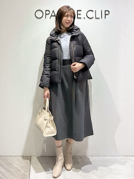 もんちゃんさん(レディース・167cm)の冬コーディネート