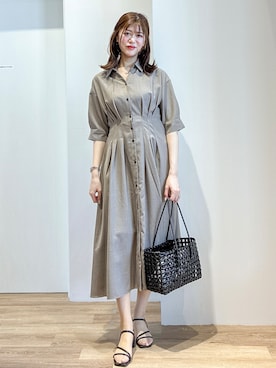 もんちゃんさん（レディース・167cm）の春コーディネート