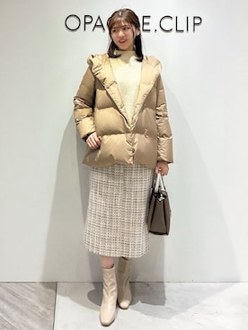 もんちゃんさん(レディース・167cm)の冬コーディネート