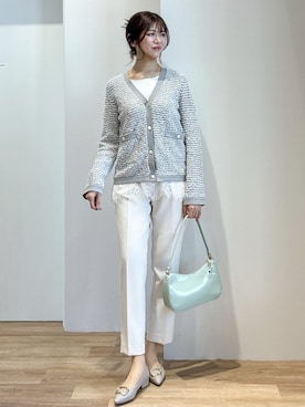 「index（インデックス）のアイテム（トップス）」を使った、もんちゃんさん（レディース・167cm）の冬コーディネート