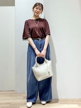 もんちゃんさん（レディース・167cm）の夏コーディネート