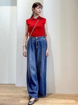もんちゃんさん（レディース・167cm）の夏コーディネート