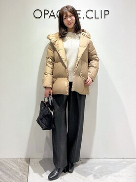 もんちゃんさん(レディース・167cm)の冬コーディネート