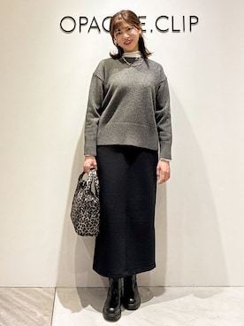 もんちゃんさん(レディース・167cm)の秋コーディネート