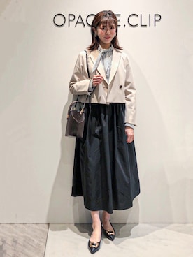 もんちゃんさん(レディース・167cm)の春コーディネート
