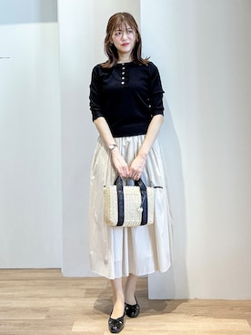 もんちゃんさん（レディース・167cm）の春コーディネート