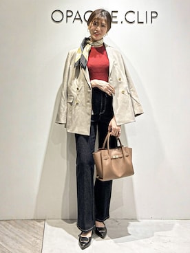 もんちゃんさん(レディース・167cm)の秋コーディネート