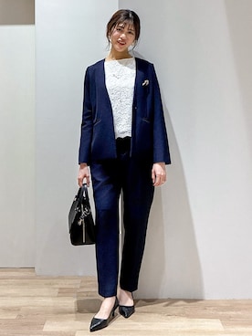 「THE SHOP TK （ザ ショップ ティーケー ）のアイテム」を使った、もんちゃんさん（レディース・167cm）の冬コーディネート