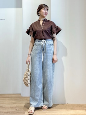 もんちゃんさん(レディース・167cm)の夏コーディネート