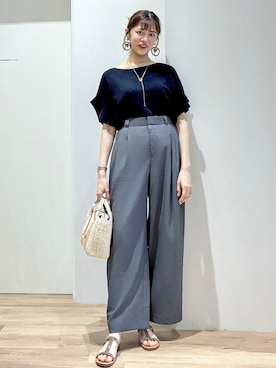 もんちゃんさん(レディース・167cm)の夏コーディネート