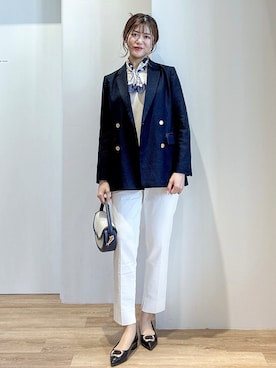 「OPAQUE.CLIP（オペークドットクリップ）のアイテム」を使った、もんちゃんさん（レディース・167cm）の春コーディネート