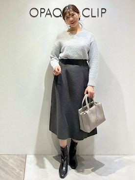 もんちゃんさん(レディース・167cm)の冬コーディネート