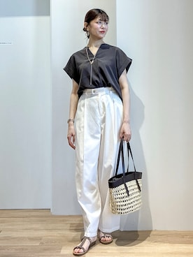 もんちゃんさん(レディース・167cm)の夏コーディネート