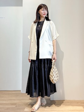 もんちゃんさん(レディース・167cm)の夏コーディネート