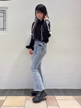 「ESPERANZA（エスペランサ）のアイテム」を使った、SACHAさん（レディース・163cm）の春コーディネート