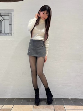 SACHAさん(レディース・163cm)の冬コーディネート