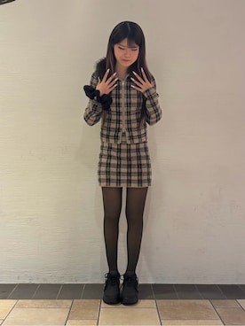 「ESPERANZA（エスペランサ）のアイテム」を使った、SACHAさん（レディース・163cm）の春コーディネート