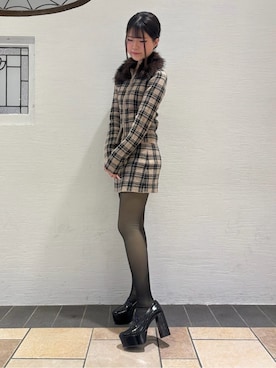 「ESPERANZA（エスペランサ）のアイテム」を使った、SACHAさん（レディース・163cm）の春コーディネート