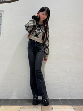 SACHAさん（レディース・163cm）の春コーディネート
