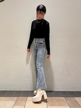 「ESPERANZA（エスペランサ）のアイテム」を使った、SACHAさん（レディース・163cm）の春コーディネート