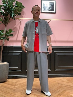 torigoeさん（メンズ・164cm）の夏コーディネート