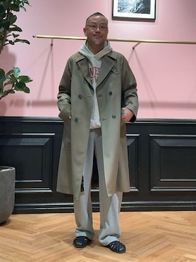 「REMI RELIEF（レミレリーフ）のアイテム」を使った、torigoeさん（メンズ・164cm）の冬コーディネート