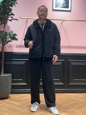 「THOUSAND MILE（サウザンドマイル）のアイテム」を使った、torigoeさん（メンズ・164cm）の冬コーディネート