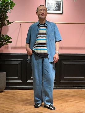 torigoeさん(メンズ・164cm)の春コーディネート
