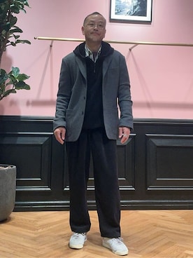 「THOUSAND MILE（サウザンドマイル）のアイテム」を使った、torigoeさん（メンズ・164cm）の冬コーディネート
