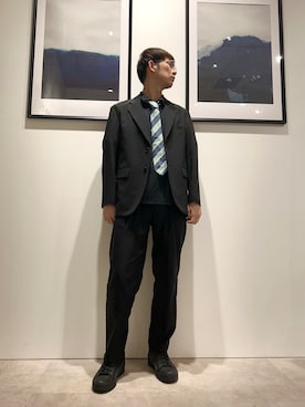 「THE SHOP TK （ザ ショップ ティーケー ）のアイテム」を使った、ZER0さん（メンズ・180cm）の春コーディネート