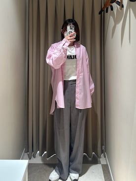 nnam74さん（レディース・158cm）の春コーディネート